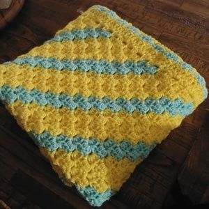 Handmade Newborn gender neutral blanket